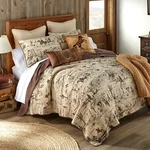 Donna Sharp Cowboy Western Cotton 5-PC King Quilt Set Rustic Horse Rodeo Cactus. Fixed Price $169.95.