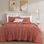 Chezmoi Collection Chester 3-PIECE Luxury Cross Stitch Corduroy Quilt Set. Fixed Price $76.99.