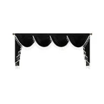 Vogol Super Wide European Style Valances, 110 Inches Waterfall C.... Fixed Price $156.27.