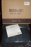Bedsure 2 Piece Navy Quilt Comforter Set Twin Size New. Fixed Price $10.00.