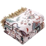 Boho Large Cotton Throw Blanket 80''X90'',ULTRA Soft Rustic Quilt,sofa .... Fixed Price $127.39.