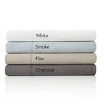 Split Cal King French Linen Set White Smoke Adjustable Bed. Fixed Price $119.88.