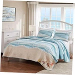 Greenland Home Maui Embroidered Coastal King/california (3 Piece) Blue. Fixed Price $178.33.