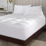 Fieldcrest Pillow Waterproof Mattress Topper -queen. Fixed Price $125.00.