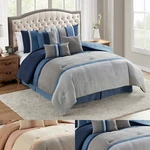 Sweet Home Collection Winston 7 Piece Suede Comforter Set. Fixed Price $95.99.