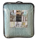 Madison Park Mansfield Seafoam King/cal 3PC Quilted Reversible Coverlet Set. Fixed Price $79.99.