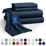 4 Piece Bed Set Microfiber Hotel Luxury Ultra Soft Deep Pocket. Fixed Price $21.99.