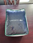 Lacoste Cable Stitch King Coverlet 108 X 90 Navy Blue Peacoat New Pkg!. Fixed Price $79.95.