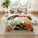 New Anthropologie King Floral Boho Reversible Quilt Bedspread Blanket Sham Set. Fixed Price $198.00.