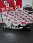 Northwest Ncaa University Oklahoma Sooners 4 Piece Queen Sheet Set Microfiber. Fixed Price $20.00.