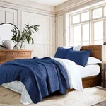 Horimote Home 100% Cotton Quilt Set Queen Size, Navy Blue Pre-washed 3. Fixed Price $87.79.