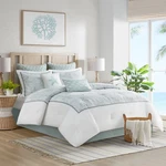 Harbor House Cotton Comforter Set Coastal Oceanic Sealife Design All Season 4PCS. Fixed Price $337.99.