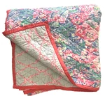 Lilly Pulitzer Pottery Barn Full Queen Quilt Set Fan Sea Pants Reversible Shams. Fixed Price $199.99.