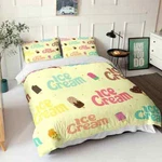 Wonderful Chocolate Ice Cream 3D Quilt Duvet Doona Cover Set Pillow Case Print. Fixed Price $57.64.