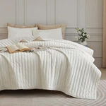 Velvet Quilt King Size Comforter Set - Luxury Soft Bedding All.... Fixed Price $110.16.