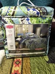 Virah Bella Silk Road F/q Three Piece Quilt Set. Fixed Price $59.99.