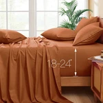 Horbaunal King Extra Deep Pocket 18-24" 6 Piece Bed Set. Fixed Price $74.12.