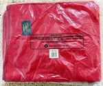Vintage Nos Western Safety Red Wool Blanket Brand New P3015 Made India. Fixed Price $34.95.