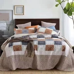 Polyester Lightly Quilted Coverlet Set Arlington Queen. Fixed Price $86.18.