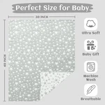Ntbay 3 Layer Baby Muslin Cotton Blanket Reversible Thermal Bed Throw Grey. Fixed Price $21.48.