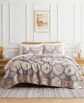 Southshore Fine Linens Natural Kilim Oversized 3 Pc. King/cal Quilt Set. Fixed Price $41.20.