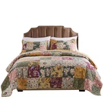 Greenland Home Antique Chic 100% Cotton Authentic Patchwork Quilt Set. Fixed Price $96.21.