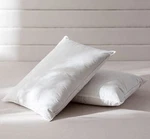 Luxury Goose Feathers Down Pillows Queen Size Set Of 2, Hotel Quality Fluffy .... Fixed Price $69.72.