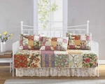 Chezmoi Collection Delaney 5-PIECE Floral Patchwork Daybed Cover Set, Pre-was.... Fixed Price $126.17.