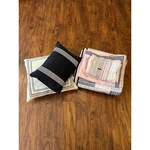 Nautica Stripe Pink Navy Quilt 66X84 Twin Bedding Set Shams Throw. Fixed Price $75.00.