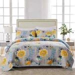 Greenland Home Fashions Watercolor Dream Cotton Quilt SET-AB07ZLMLCT72. Fixed Price $164.95.