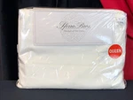 Sferra Antonia 300 Thread Count Egyptian Cotton Cream Color Queen 4PC Sheet Set. Fixed Price $795.00.