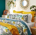 New Opalhouse Jungalow Jungle 2 Piece Twin Comforter & Pillow Sham Set. Fixed Price $100.00.