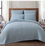 Brooklyn Loom Lincoln European Pillow Sham Stone Washed Blue. Fixed Price $14.20.