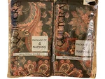 Vintage New Old Stock Quilt Craft Deluxe Napkins Karma Pattern Set Of 8. Fixed Price $12.76.