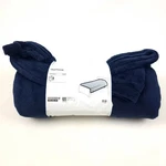 Ikea Trattviva Bedspread Black-blue Twin/full Soft New 905.844.46. Fixed Price $32.29.