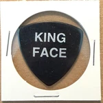 King Face Andy Andrew Signature Vintage Guitar Pick Black Triangle. Fixed Price $49.95.