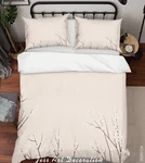 3D Cherry Blossom Watercolor Quilt Cover Bedding Sets Pillowcases Queen. Fixed Price $93.16.