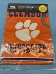 Clemson University Tigers Flag Ncaa Licensed College 17X12 Double Sided. Fixed Price $15.99.