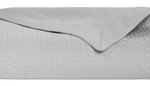 Yves Delorme Morphee Queen Coverlet Platine Grey Bedcover Bedspread New. Fixed Price $219.99.