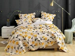Dada Bedding Yellow Fleur Golden Orange Tulips Floral Quilted Bedspread Set. Fixed Price $89.99.