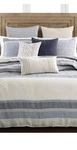 Hotel Collection Linen Stripe F/queen Duvet Cover+ (1) Standard Sham Display. Fixed Price $275.00.