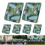2/6/8 Pcs Stretch Sofa Cushion Covers Printed Chair Couch Individual Seat. Fixed Price $32.99.