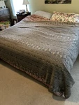 Woolrich Jacquard Cabin Lodge Bedding Farmhouse Ranch Bedspread Coverlet. Fixed Price $175.00.