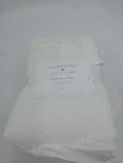 Pottery Barn Teen Loveshackfancy Ruffle Bow Sham Euro White Pillow New Bedding. Fixed Price $49.99.