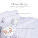 Kun Dreamweave Complete Bedding Set With Quilt Cover Soft Smoth - Plain Design. Fixed Price $52.90.