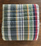 Pottery Barn Teen Bridgeport Plaid Quilt Green Multi Twin/twin Xl New!. Fixed Price $125.00.