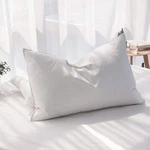 Luxury Goose Feathers Down Queen Size, Hotel Quality Fluffy Bed Pillow.... Fixed Price $55.43.