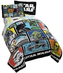 Jay Franco Star Wars Classic Grid 4 Piece Twin Bed Set - Includes Reversible .... Fixed Price $76.05.