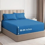Extra Deep Pocket 4 Piece Set, Soft Bed By Cgk Linens. Fixed Price $50.99.
