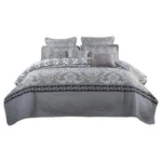 Home Soft Things Printed Microfiber 7 Piece Quilt Set King Size 102" X 90" Bed. Fixed Price $95.94.